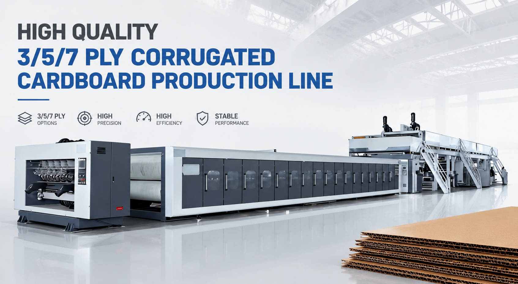 3 5 7 Ply Corrugated Cardboard Production Line: Engineering Audit Framework, Thermal Mechanics & Supplier TCO Benchmarks