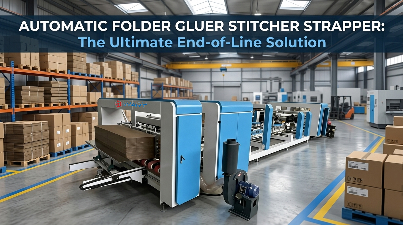 The Ultimate Capacity Upgrade: Smart Manufacturing with the automatic folder gluer stitcher strapper machine